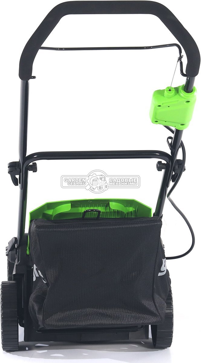 Газонокосилка аккумуляторная GreenWorks G40LM41 без АКБ и ЗУ (PRC, 40В, 41 см, пластик, мульчирование, 50 л, 18 кг, снята с производства)