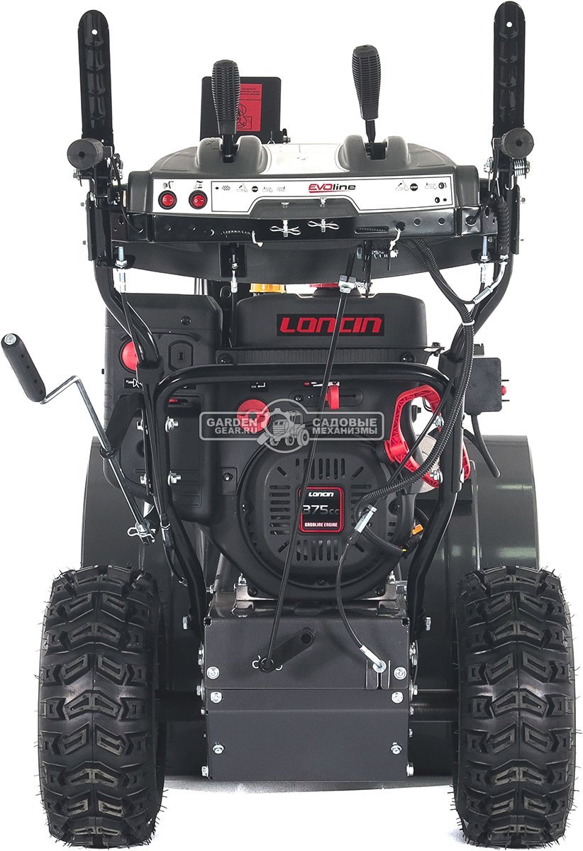 Снегоуборщик Evoline SBG 700 LE (PRC, 70 см, Loncin 383 см3, эл/стартер 220В, фара, автоматич. дифференциал, скорости 6/2, подогрев рукояток,120 кг)