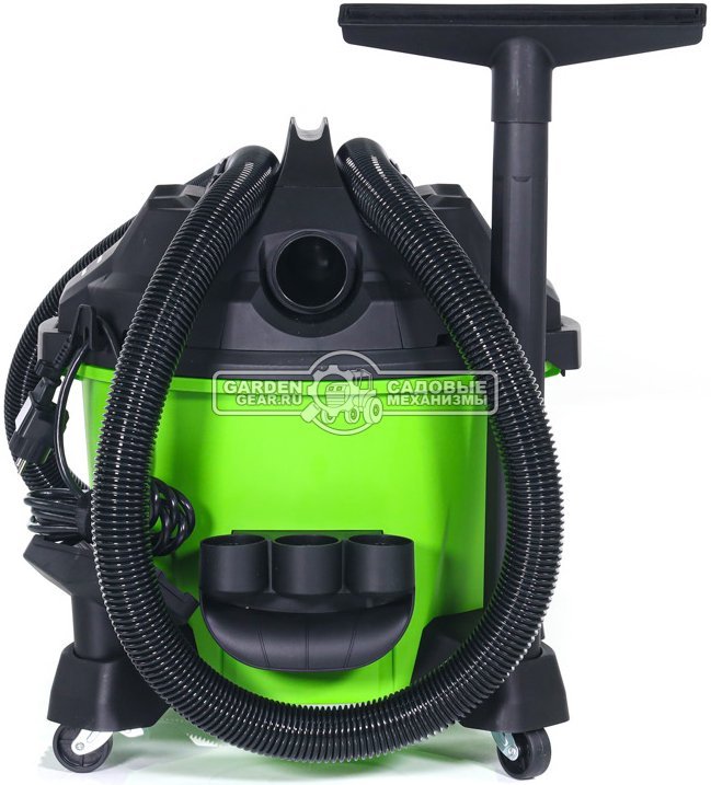 Пылесос GreenWorks G120WDV для сухой и влажной уборки (PRC, 1200 Вт, 3150 л/мин, контейнер 34 л, шланг 2 м, 8.4 кг)