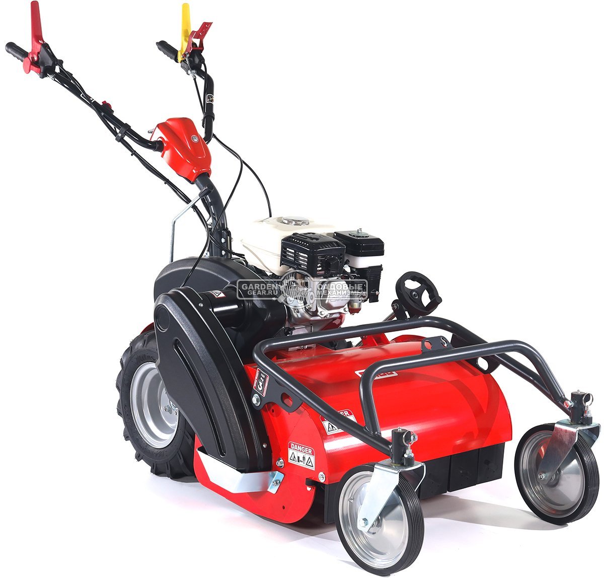 Косилка для высокой травы и кустов SABO 60-PRO F VARIO цеповая (GER, 60 см, Honda GX200, 196 куб.см., 32 Y-ножа, Vario Automat, 120 кг.)