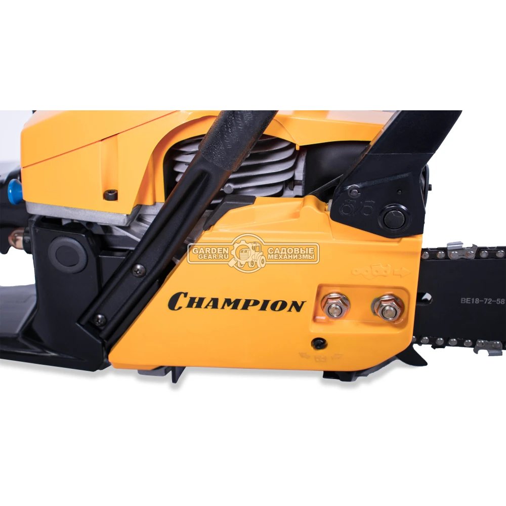 Бензопила Champion 251 18" + ЗИП (PRC, 50.8 см3, 2.3 кВт/3.13 л.с., 0.325"-1.5-72E, 5.6 кг)