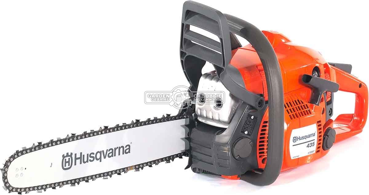 Бензопила Husqvarna 435 II 15" (SWE, 40.9 куб.см., 1.6 кВт/2.2 л.с., X-Torq, 0.325-1.3-64, 4.2 кг)