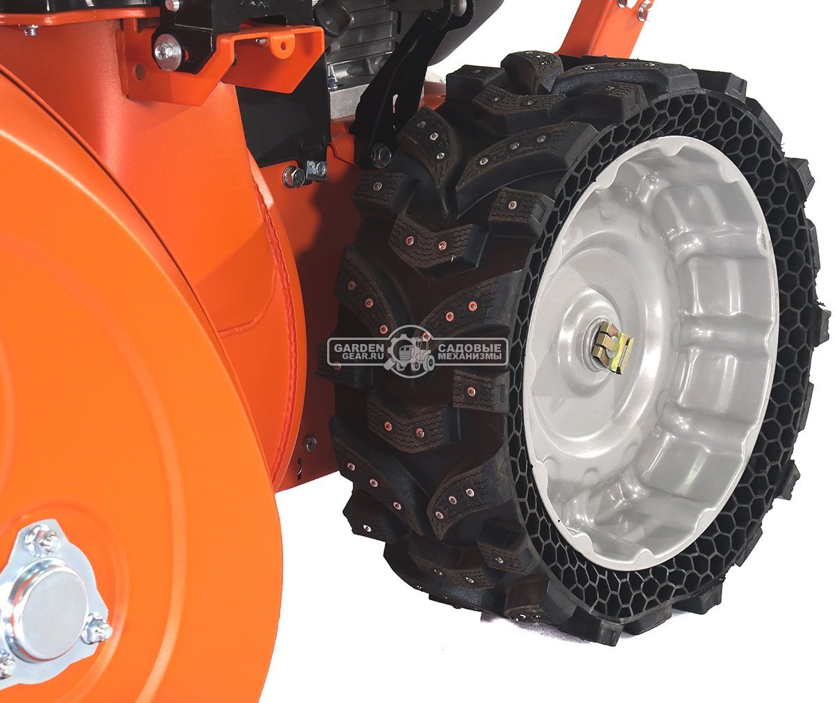 Снегоуборщик Daewoo DAST 8570 (PRC, 67 см., Daewoo, 290 куб.см., эл/стартер 220В, фара, скорости 5/2, колеса EX-ICE, подогрев рукояток, 103 кг.)