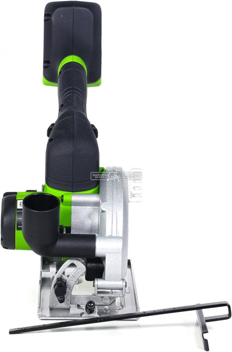 Минипила циркулярная аккумуляторная GreenWorks G24MCS без АКБ и ЗУ (PRC, BL 24В, 115 мм, 2 кг)