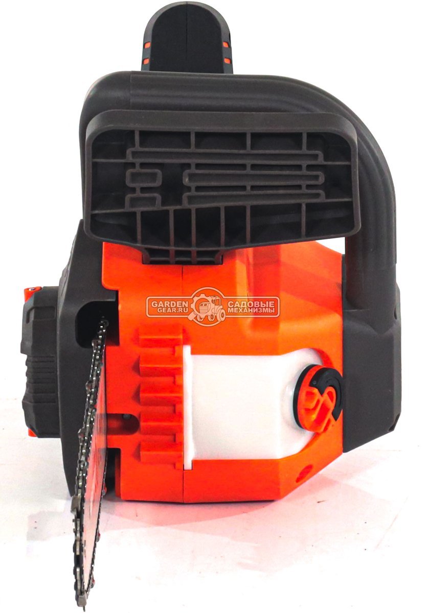 Пила аккумуляторная цепная Daewoo DACS 1221Li 12" SET с АКБ 5 А/ч и ЗУ (PRC, BL 21В, натяжение цепи без инструмента, 3/8"-1.1-45E, 3.8 кг)