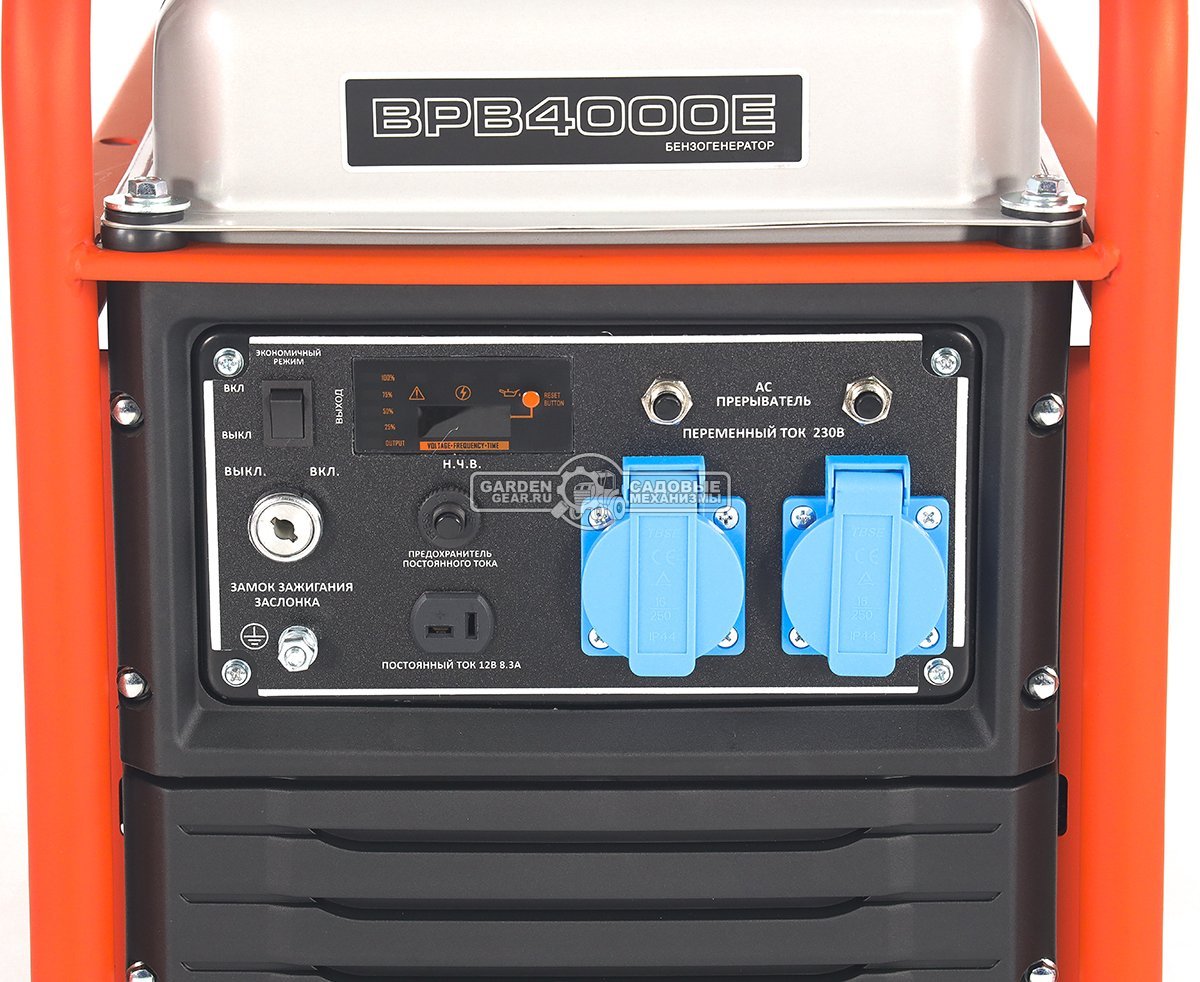 Бензиновый генератор инверторный EVOline BPB 4000 (PRC, 224 см3, 3.8/3.5 кВт, 11 л, 33 кг)