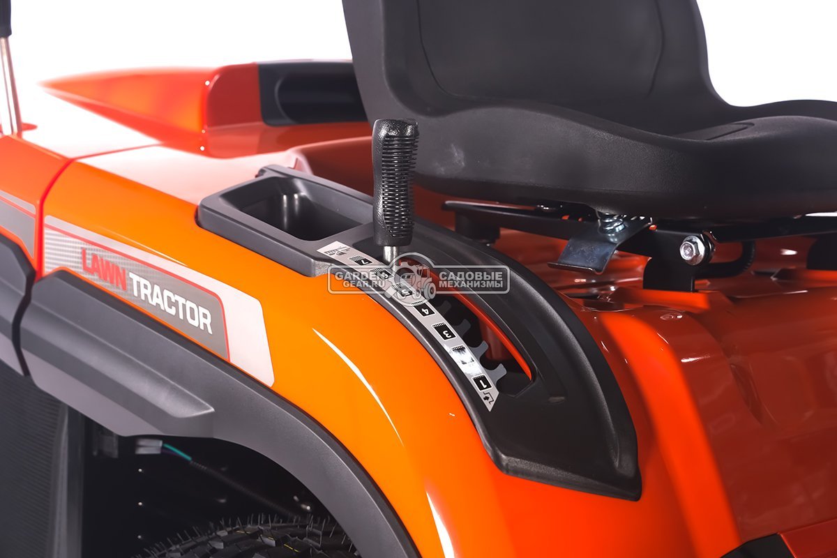 Садовый трактор Yard Fox Optima T 98 RСH (PRC, Loncin 452 куб.см., гидростатика, травосборник 260 л, ширина кошения 98 см, 200 кг)