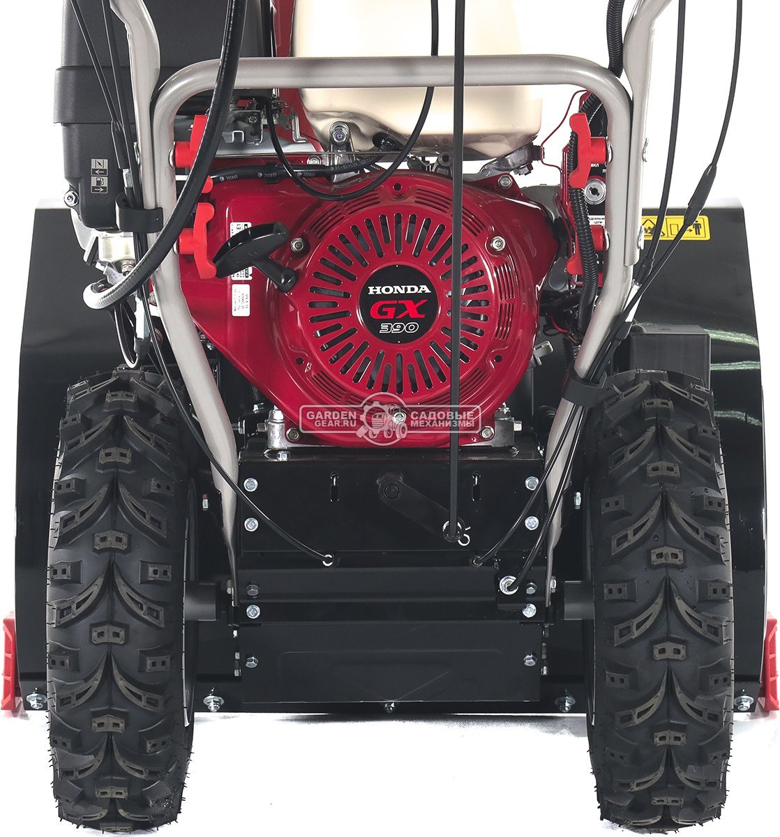 Снегоуборщик HND ST76XSW (PRC, 76 см, Honda GX390, 389 см3, эл/стартер от АКБ 12В, фара, подогрев рукояток, разблокировка колёс, скорости 6/2,131 кг)