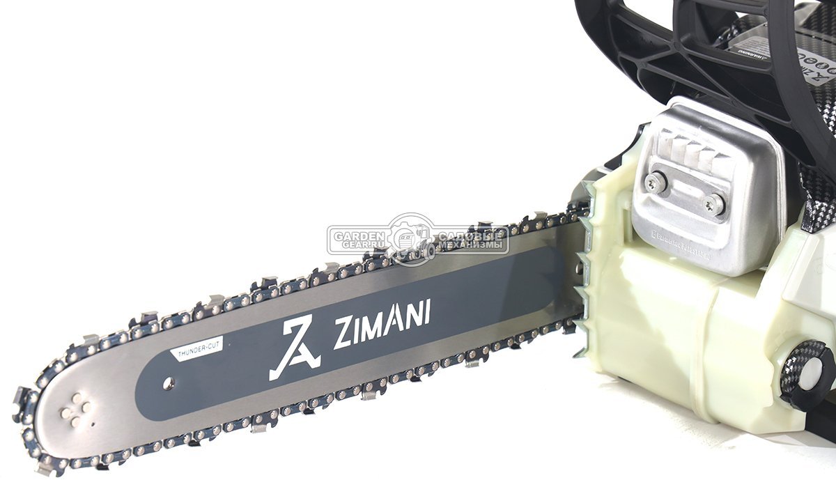 Бензопила ZimAni MS 182 Pro 16" (PRC, 35.8 куб.см., 1.6 кВт/2.2 л.с., 3/8", 1.3 мм, 55E, корпус Carbon Fiber, Walbro Carburetor, 4.6 кг)