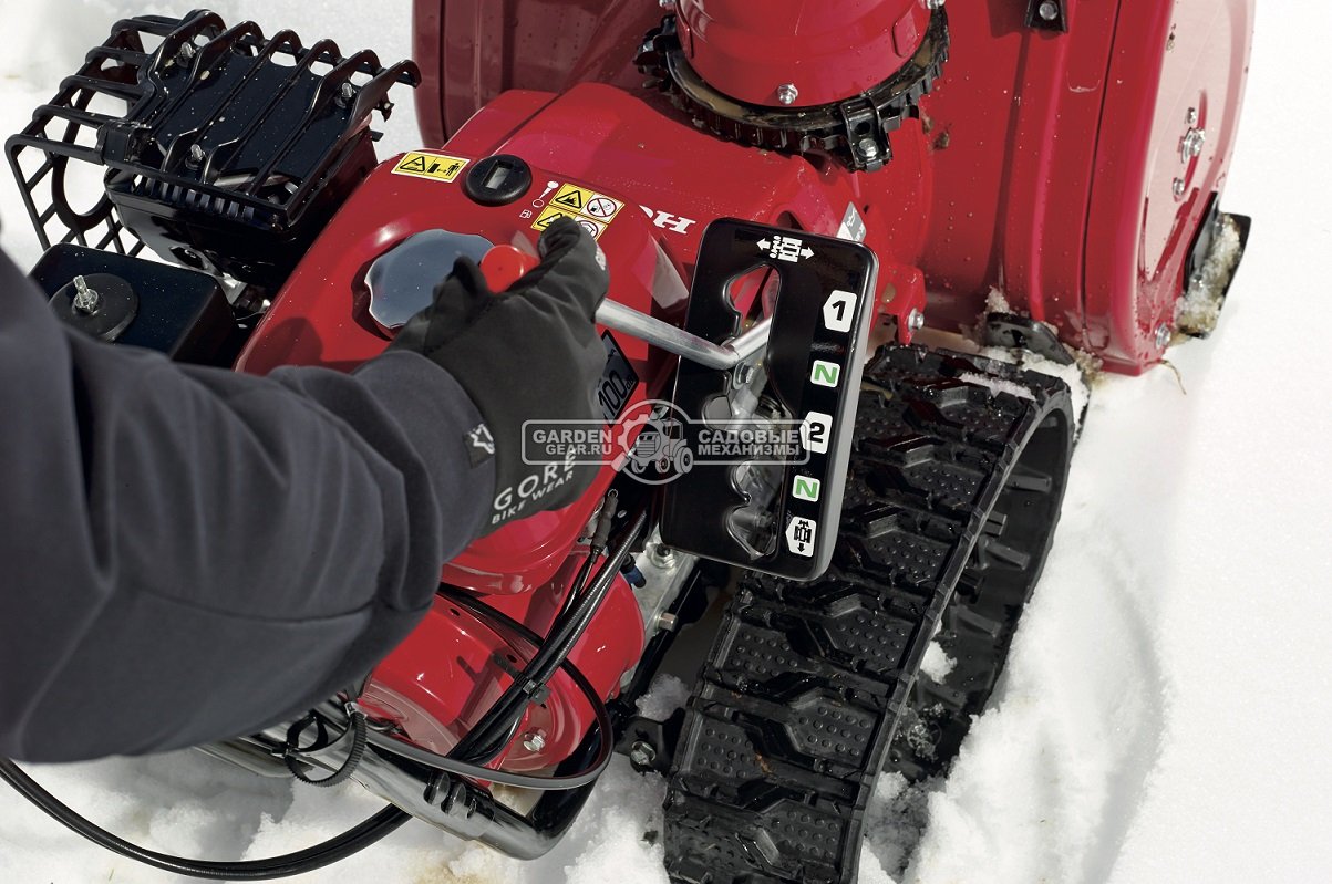 Снегоуборщик Honda HSS 655 K1ETD гусеничный (JPN, 55 см, Honda, 163 см3, аккумулятор 12В, фара, 80 кг)