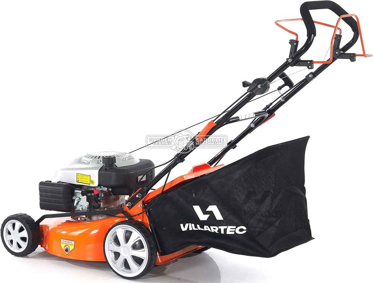 Газонокосилка бензиновая Villartec MB 4051T (PRC, 51 см, 173 см3, сталь, 3 в 1, 65 л, 36.5 кг)