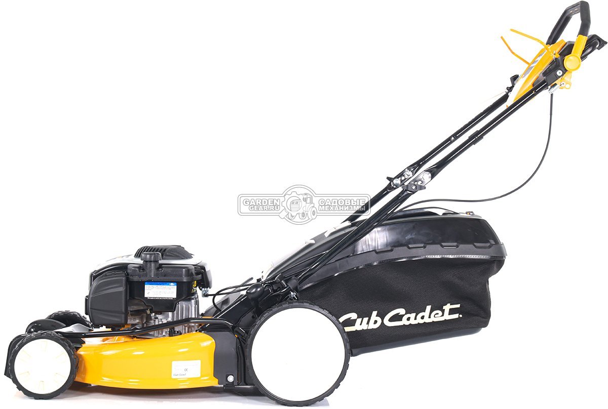 Газонокосилка бензиновая Cub Cadet LM3 CR46S (HUN, 46 см., B&S 575EX, 140 куб.см., сталь, 60 л., вариатор MySpeed, 4 в 1, 34 кг.)