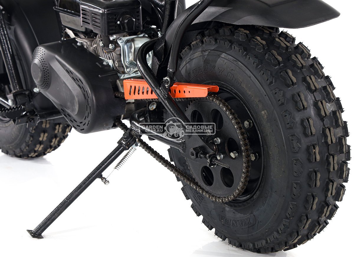 Мотовездеход Draxter Mini (RUS, Lifan F168, 196 см3/6.5 л.с., колеса 22", до 50 км/ч, вариатор, 3.6 л, фара, 80 кг)