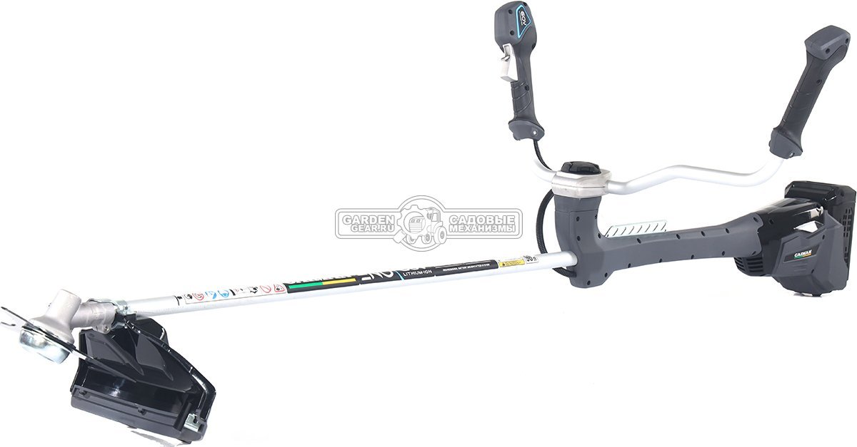 Мотокоса аккумуляторная Caiman ENO BCTi с АКБ B6040 и ЗУ C6025 (RUS, BL 60В, Standart Connect, T-рукоятка, нож 3T + леска 2,4 мм, 5,9 кг.)