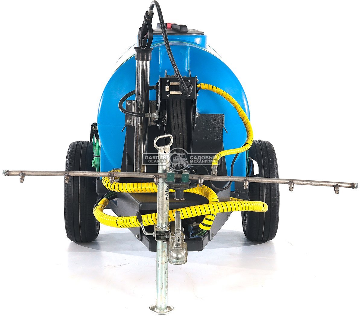 Мойка высокого давления Baumech 120 см., 7 форсунок, выносной пистолет 15 м., давление 200 бар, макс. поток 16 л., объём бака 500 л., 204 кг.