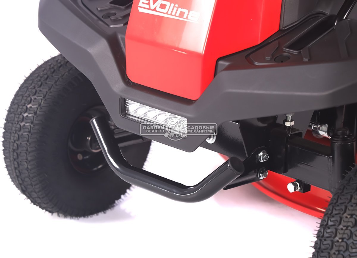 Садовый минирайдер Evoline TRG 66 CV (PRC, EVOline, 224 куб.см., вариатор CVT, травосборник 150 л, ширина кошения 66 см, 3 в 1, 130 кг)