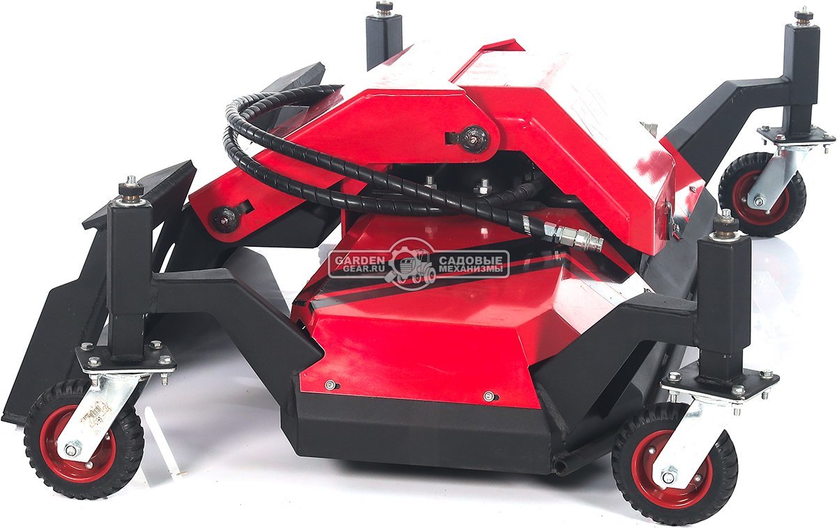 Газонокосилка мульчирующая RED для мини-погрузчика, 6 дисков с ножами, ширина 158 см., 190 кг.