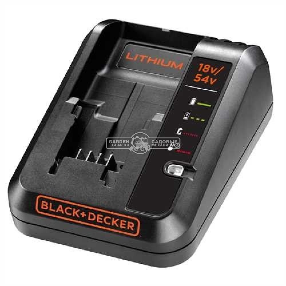 Зарядное устройство Black+Decker 54/18В быстрой зарядки