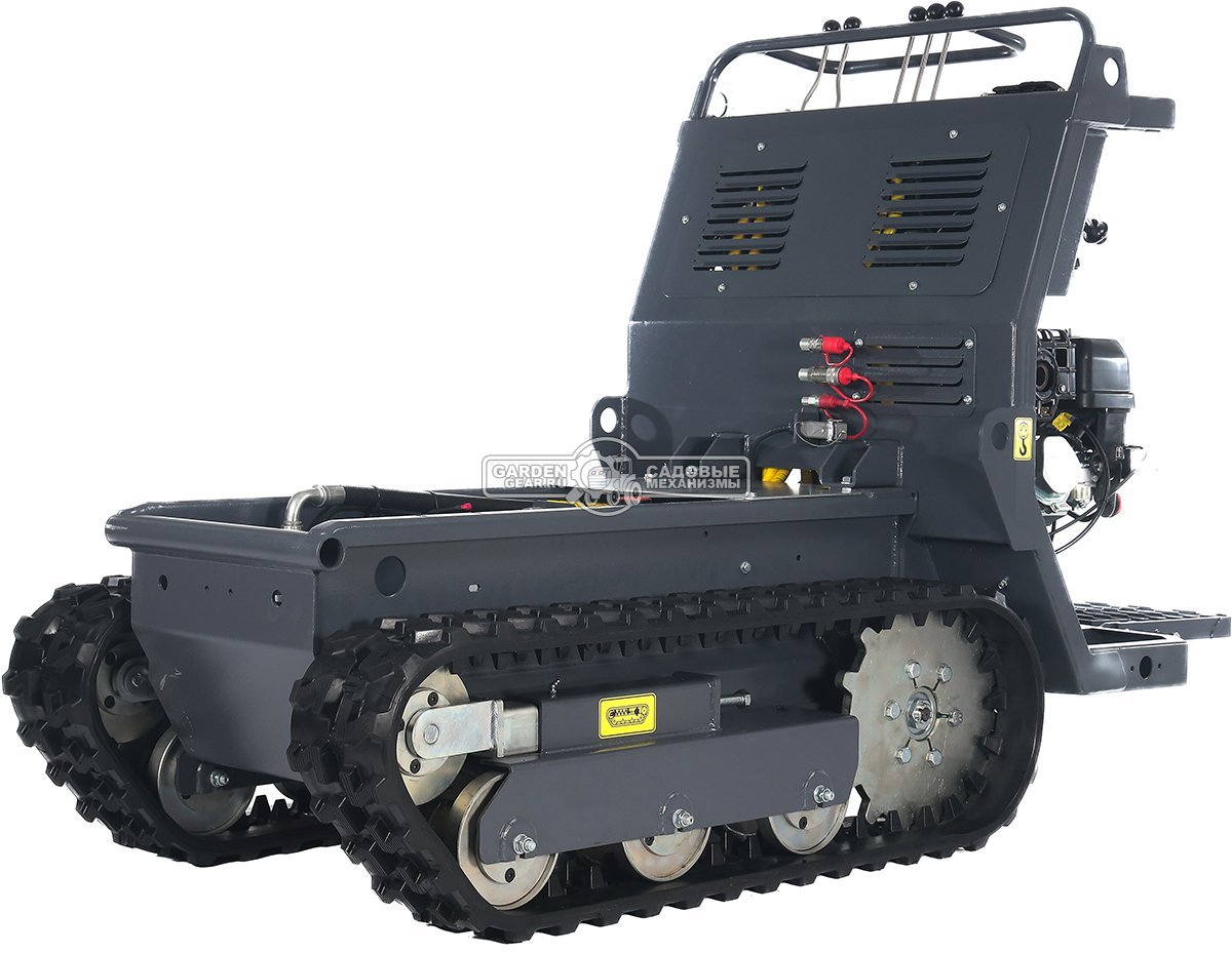 Универсальное гусеничное шасси Baumech под модуль ML-01 или GT-1000 с двигателем Zongshen GB460E с платформой оператора (с электропакетом)