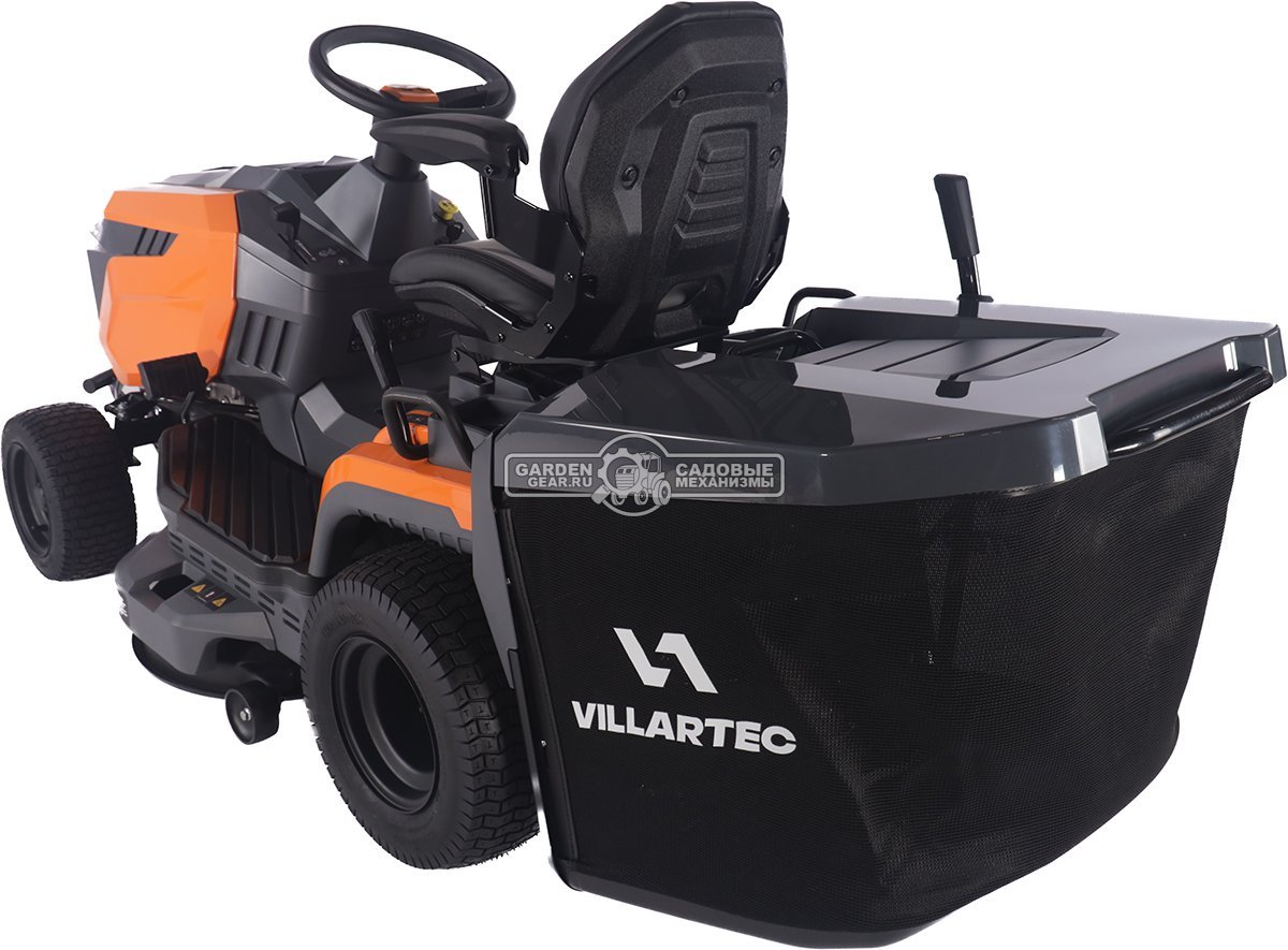Садовый трактор Villartec MR1997H (PRC, Loncin 546 куб.см., LED дисплей, гидростатика, травосборник 320 л, ширина кошения 97 см, 198 кг.)
