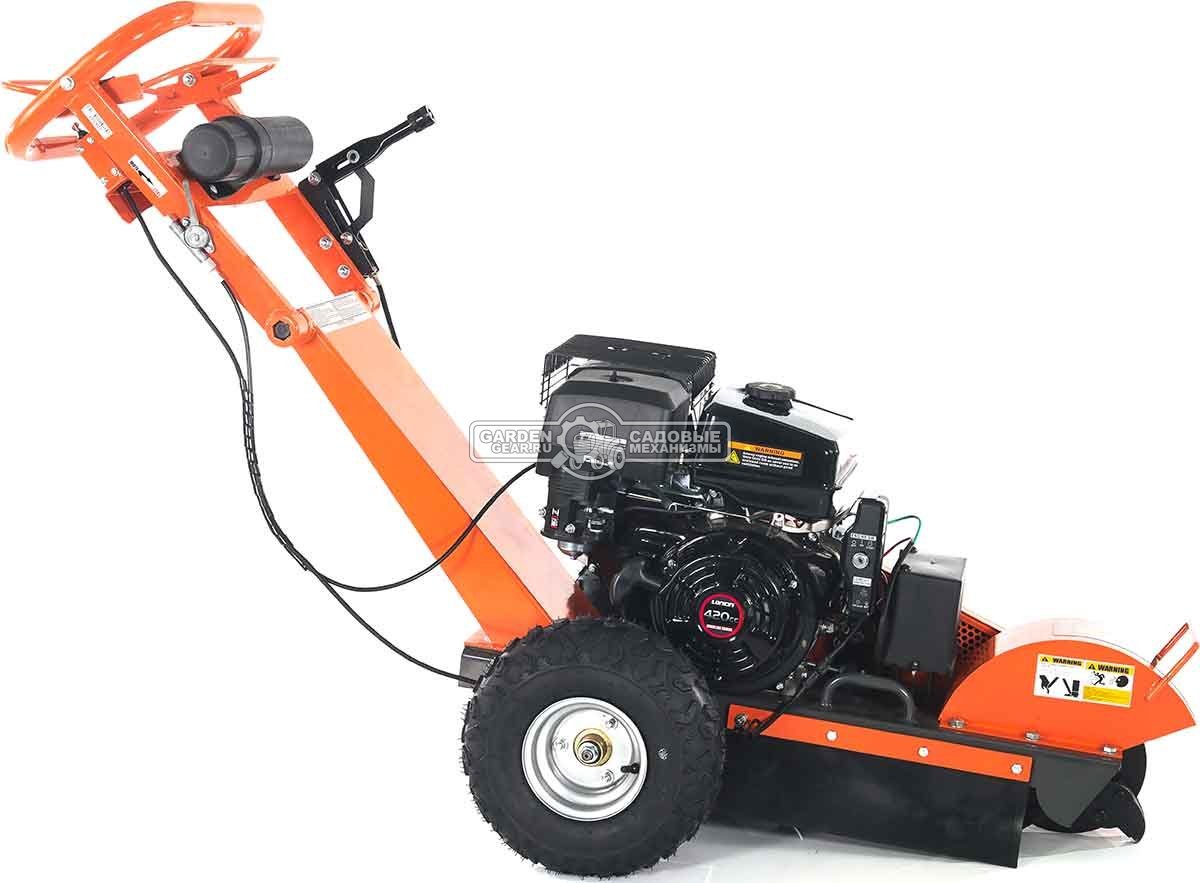 Измельчитель пней ZimAni SG350 с эл/стартером (PRC, Loncin G420F, 420 см3, диаметр фрезы 300 мм, 104 кг)