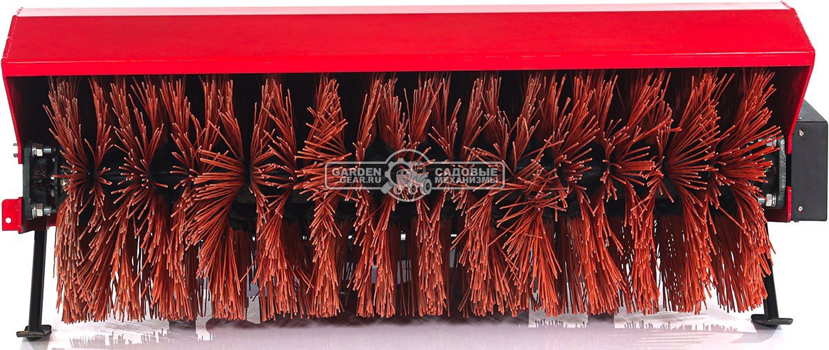 Мини-погрузчик шарнирно сочленённый RED RBF-03 + щетка коммунальная (Zongshen GB750EFI 30 л.с., до 700 кг., ковш 150 л., 1270 кг.)