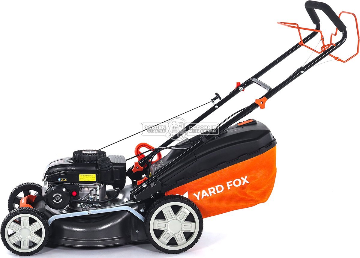 Газонокосилка бензиновая Yard Fox 46S (PRC, 46 см, Zongsheng NP150, 149 см3, сталь, 3 в 1, 60 л, 27.9 кг)