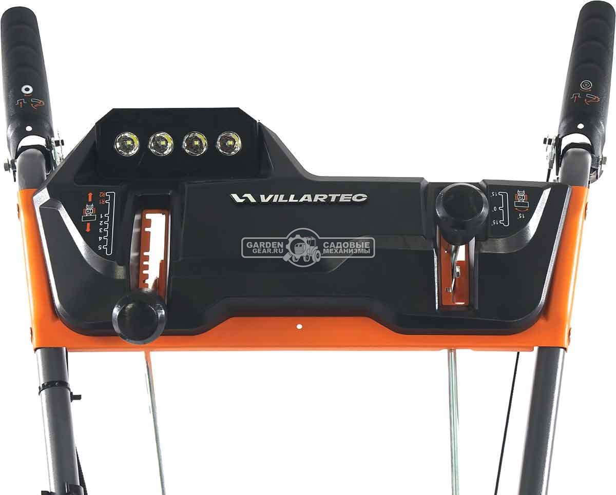 Комбимашина Villartec SW7080E с щеткой 80 см и снегоуборщиком 56 см (PRC, 7,0 л.с., 212 см3, эл/стартер, фара, скорости 5/2, 73 кг)
