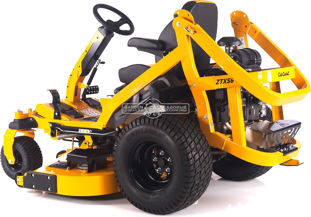 Садовый райдер Cub Cadet Ultima Series ZTXS6 60 с нулевым радиусом разворота (USA, Kawasaki, 852 куб.см., гидростатика, ширина 152 см., 680 кг.)