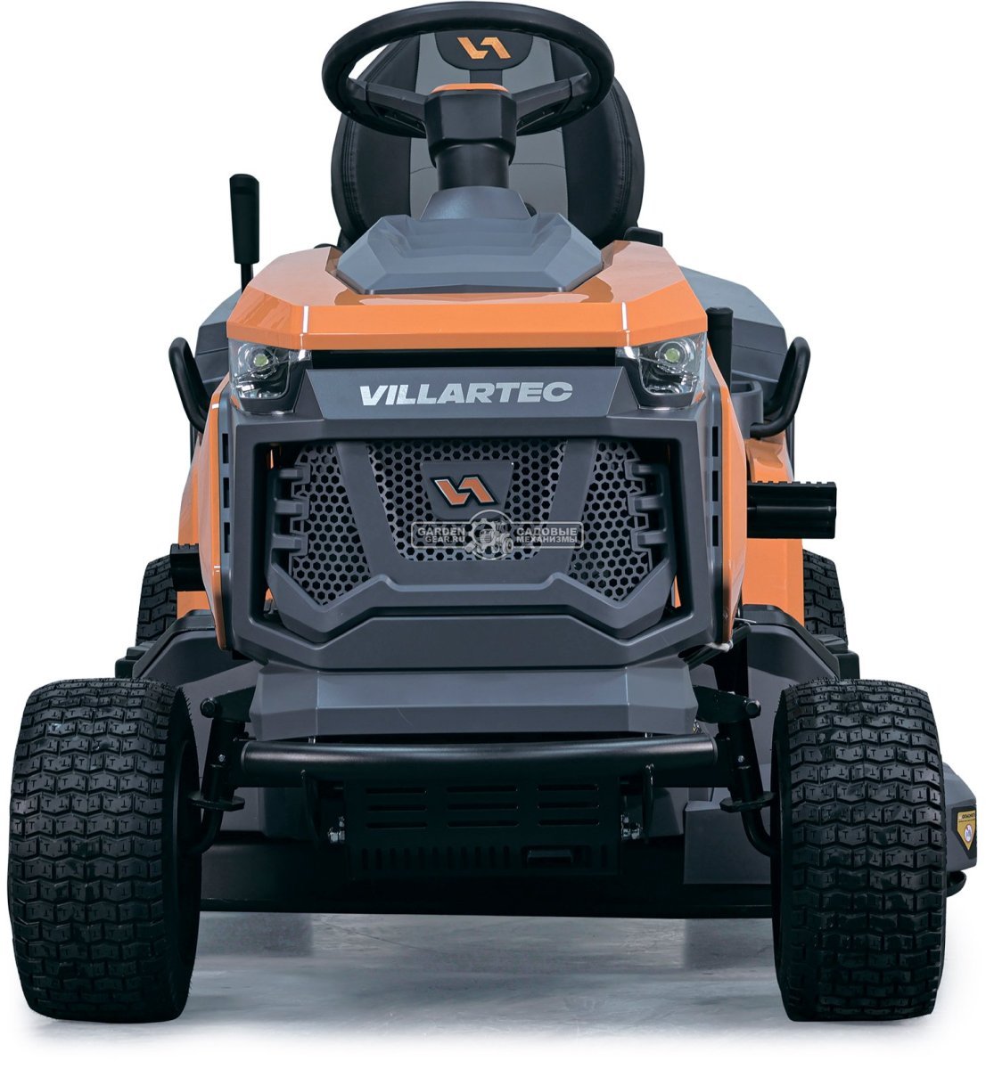 Садовый трактор Villartec MR1702H (PRC, Loncin V-Twin 586 куб.см., гидростатика, травосборник 320 л., ширина кошения 102 см., 215 кг.)