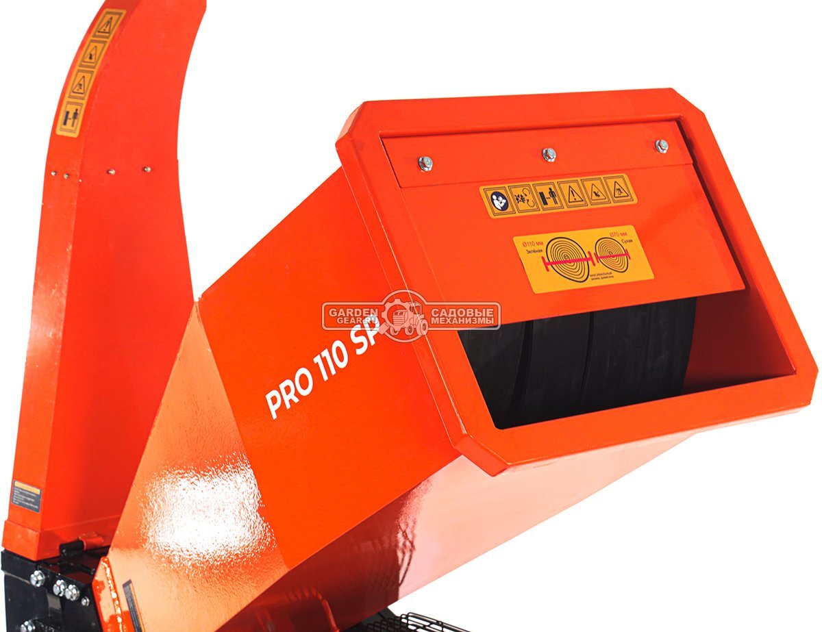 Садовый измельчитель веток бензиновый Yard Fox Pro 110SP (PRC, Loncin, 420 см3, эл/стартер, ветки до 110 мм, 110 кг)