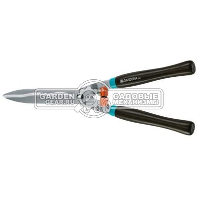 Ножницы для живой изгороди Gardena Classic 00398 (общая длина 535 мм, длина ножей 230 мм, волнообразная заточка лезвий)