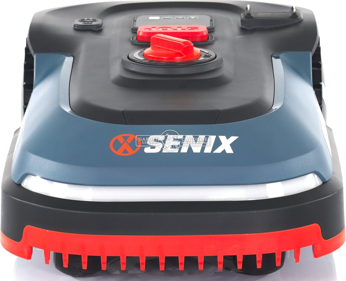 Газонокосилка-робот Senix LR180-L2-EU (500 м2, 20 В/2.0 Ач, 18 см, 20° склон)