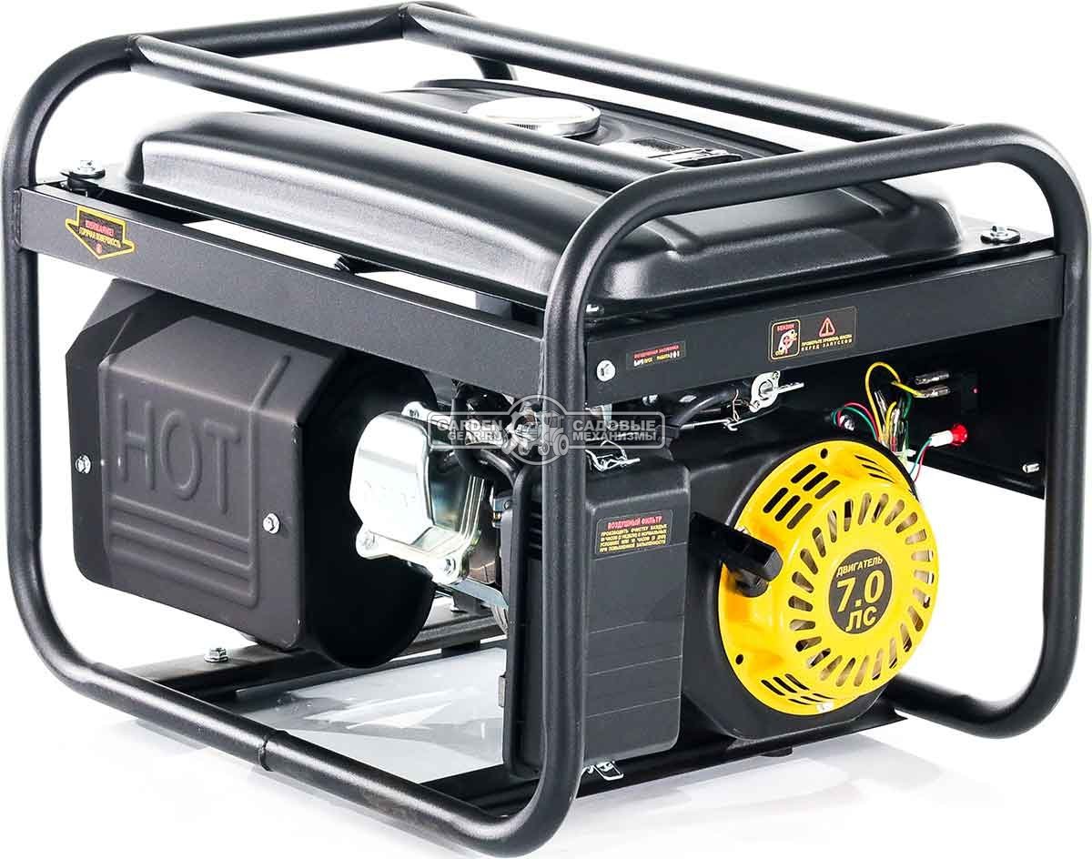 Бензиновый генератор Huter DY3000L (PRC, Huter 163 см3, 230 В, 2,5 кВт, 12 л, 39.6 кг)