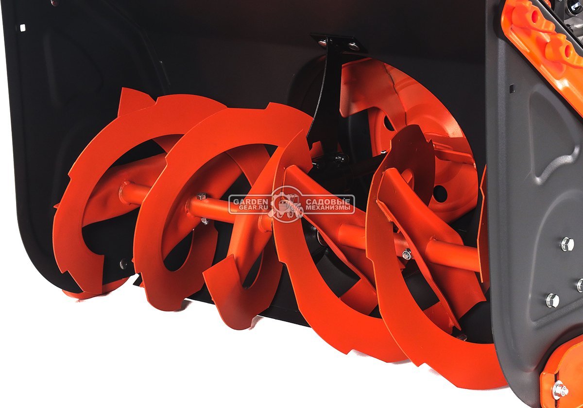 Снегоуборщик Daewoo DAST 430 (EFI) гусеничный (PRC, 76 см, Daewoo WXE 350 EFI, 310 см3, запуск от аккумулятора, фара, гусеницы Arctic track, 125 кг.)