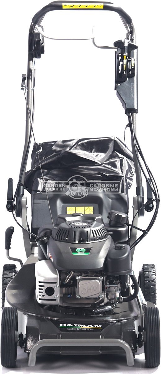 Газонокосилка бензиновая Caiman IXO Prime 55CLV AL BBC (RUS, 53 см, Caiman Green Engine, 224см3, алюминий, кардан, тормоз ножа, 2 в 1, 70 л, 58 кг.)