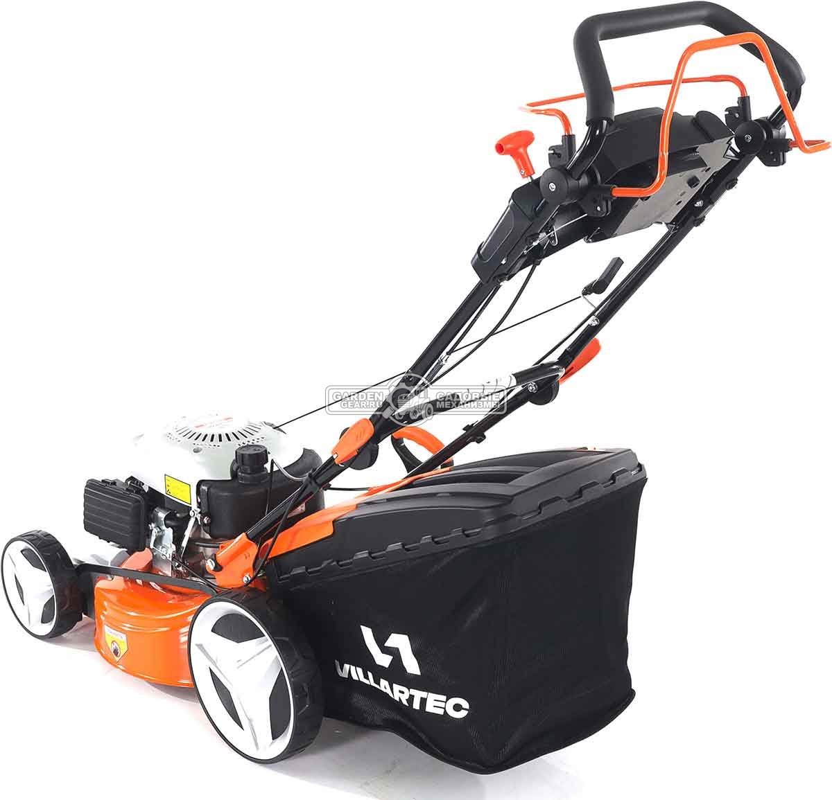 Газонокосилка бензиновая Villartec MB 3046T Village (PRC, 46 см, Daye 136 см3, сталь, 3 в 1, 60 л, 35.6 кг)