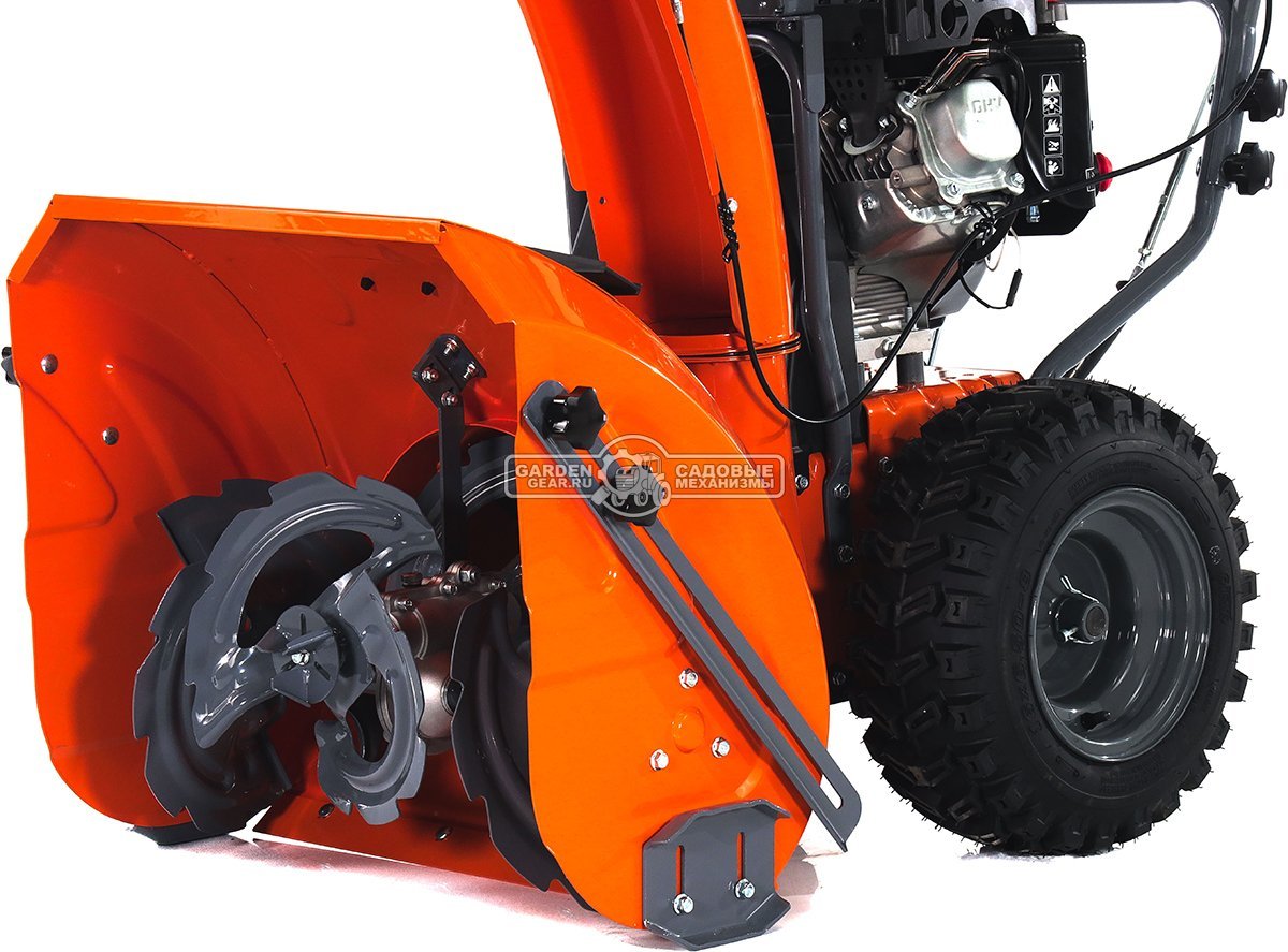 Снегоуборщик ZimAni ST324DLE PRO Quattro Auger (PRC, 61 см, LCT Snow Storm 254 см3, эл/стартер 220В, LED фара, AutoTurn, скорости 6/2, 98 кг.)