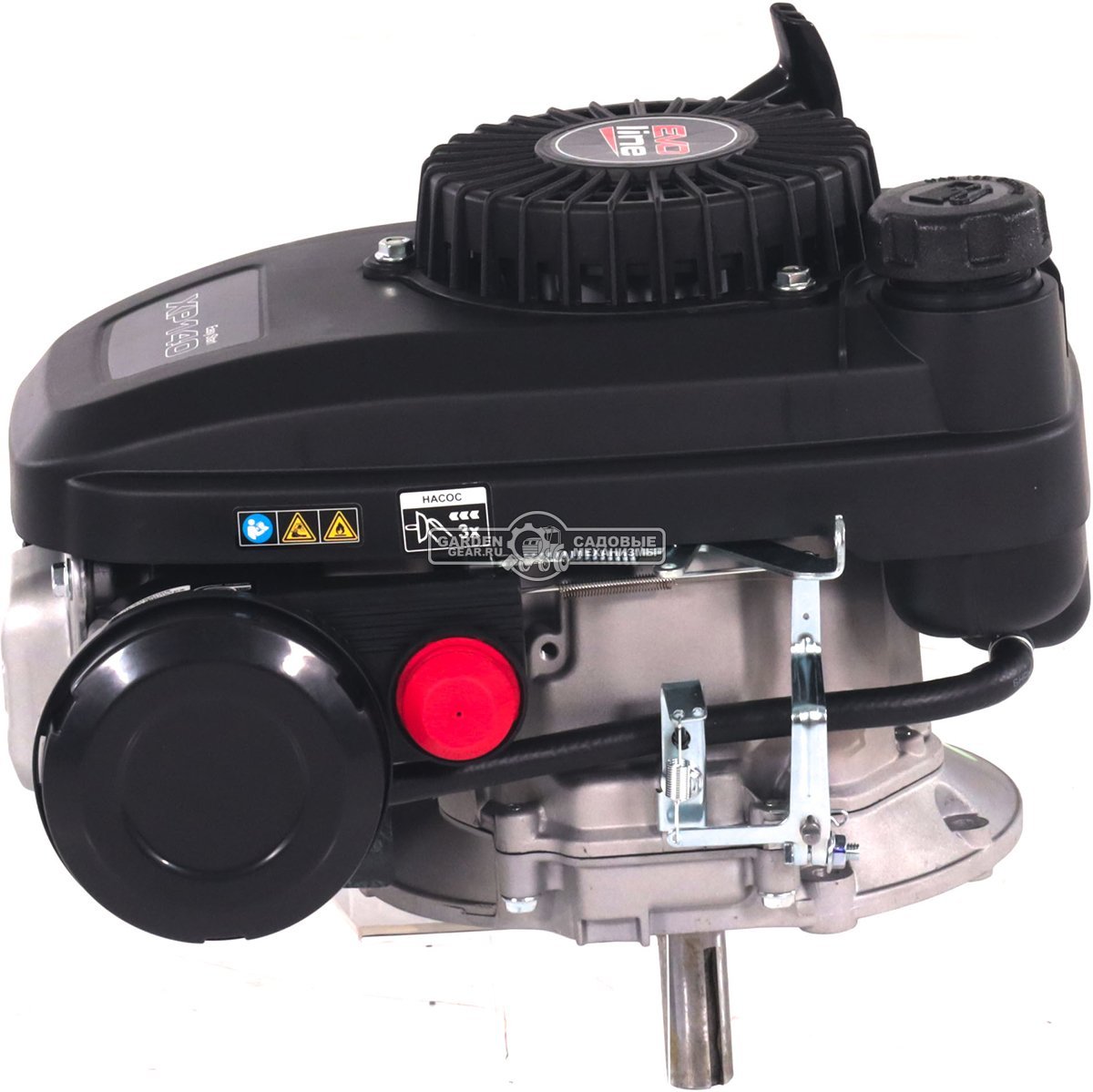 Бензиновый двигатель EVOline XP 140 A (3,5 л.с., 141 куб.см., D=22,2 мм, L=80 мм, алюминиевый маховик, динамический тормоз, 7,8 кг.)