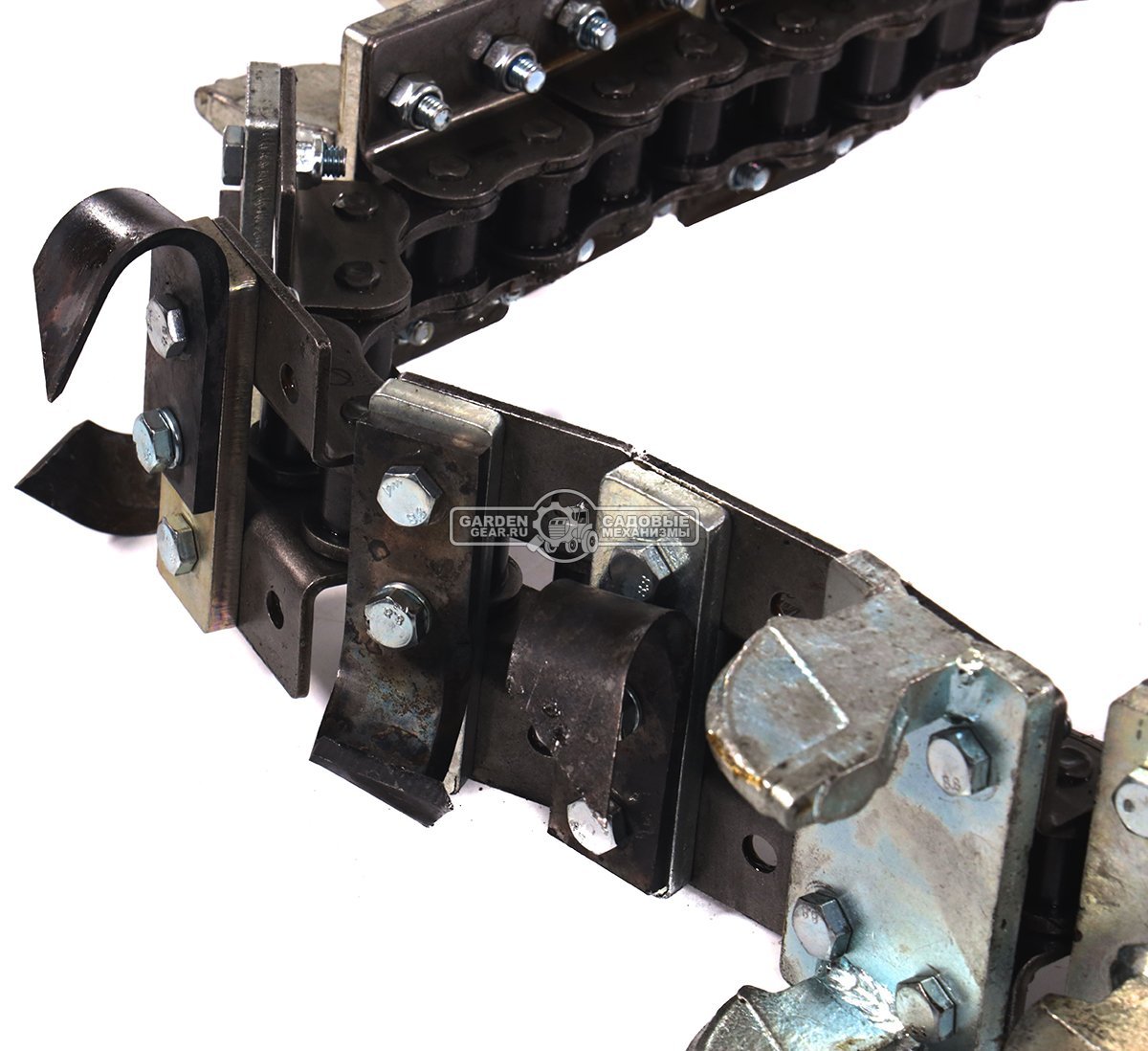 Сменная цепь Baumech 120 мм. с зубьями для траншеекопателя 1200 мм., 57 кг.