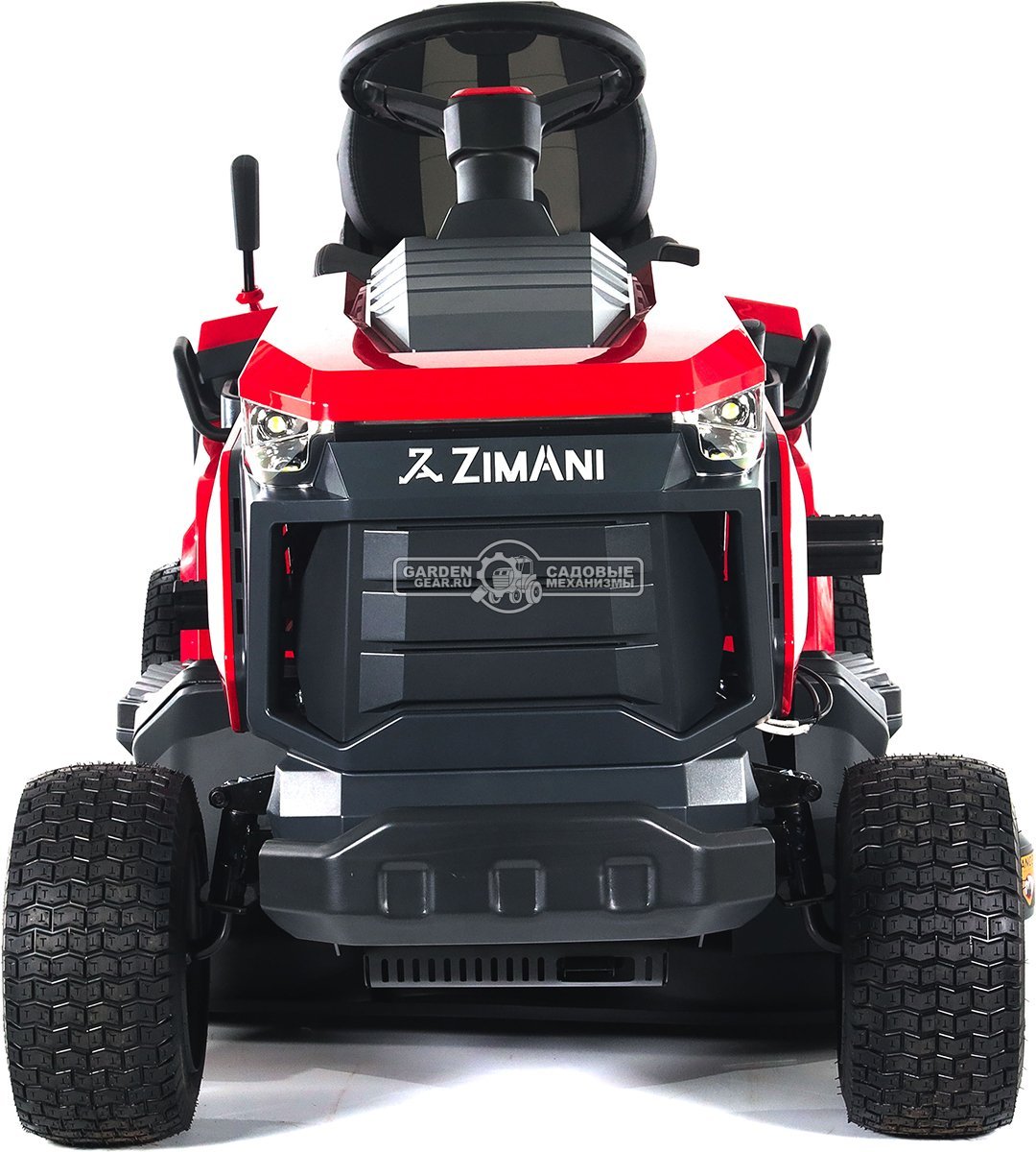 Садовый трактор ZimAni TC107HV (PRC, Loncin 586 куб.см., гидростатика, травосборник 320 л, ширина кошения 107 см, LED панель, 195 кг)