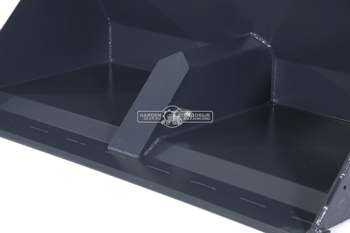 Ковш с саморазгрузкой Baumech 110 см., объём 130 л., с разделительной перегородкой, 80,5 кг.
