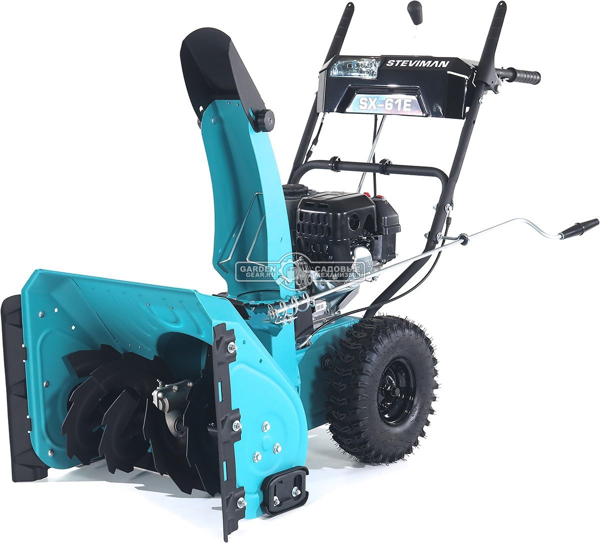 Снегоуборщик Steviman SX-61E (RUS, 61 см, Korona 212 см3, эл/стартер 220В, фара, скорости 6/2, 85 кг)