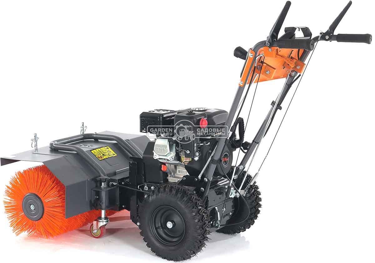 Комбимашина Villartec SW7080E с щеткой 80 см и снегоуборщиком 56 см (PRC, 7,0 л.с., 212 см3, эл/стартер, фара, скорости 5/2, 73 кг)