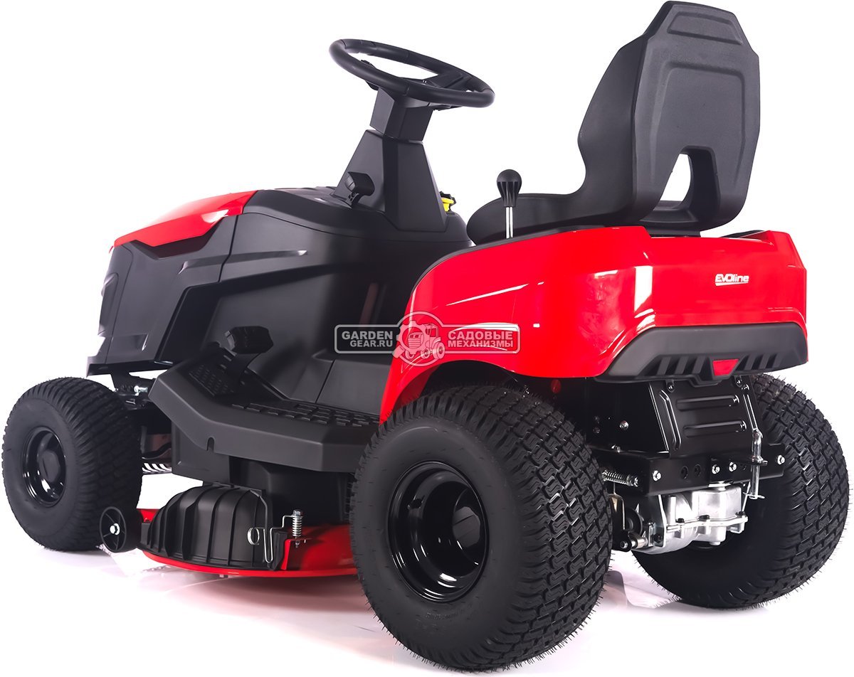 Садовый трактор Evoline TRG 98 M (PRC, Loncin 452 куб.см., механика, ширина кошения 96 см, боковой выброс, 182 кг)