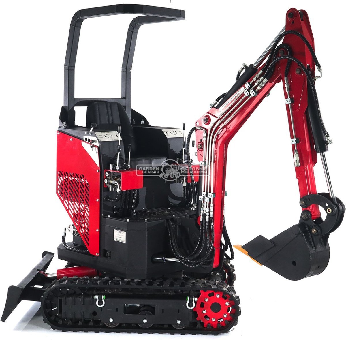 Гусеничный полноповоротный экскаватор RED Rhino RBX-15 Zongshen GB750EFI 30 л.с., глубина копания 2,0 м., ковш 250 мм., 1200 кг.