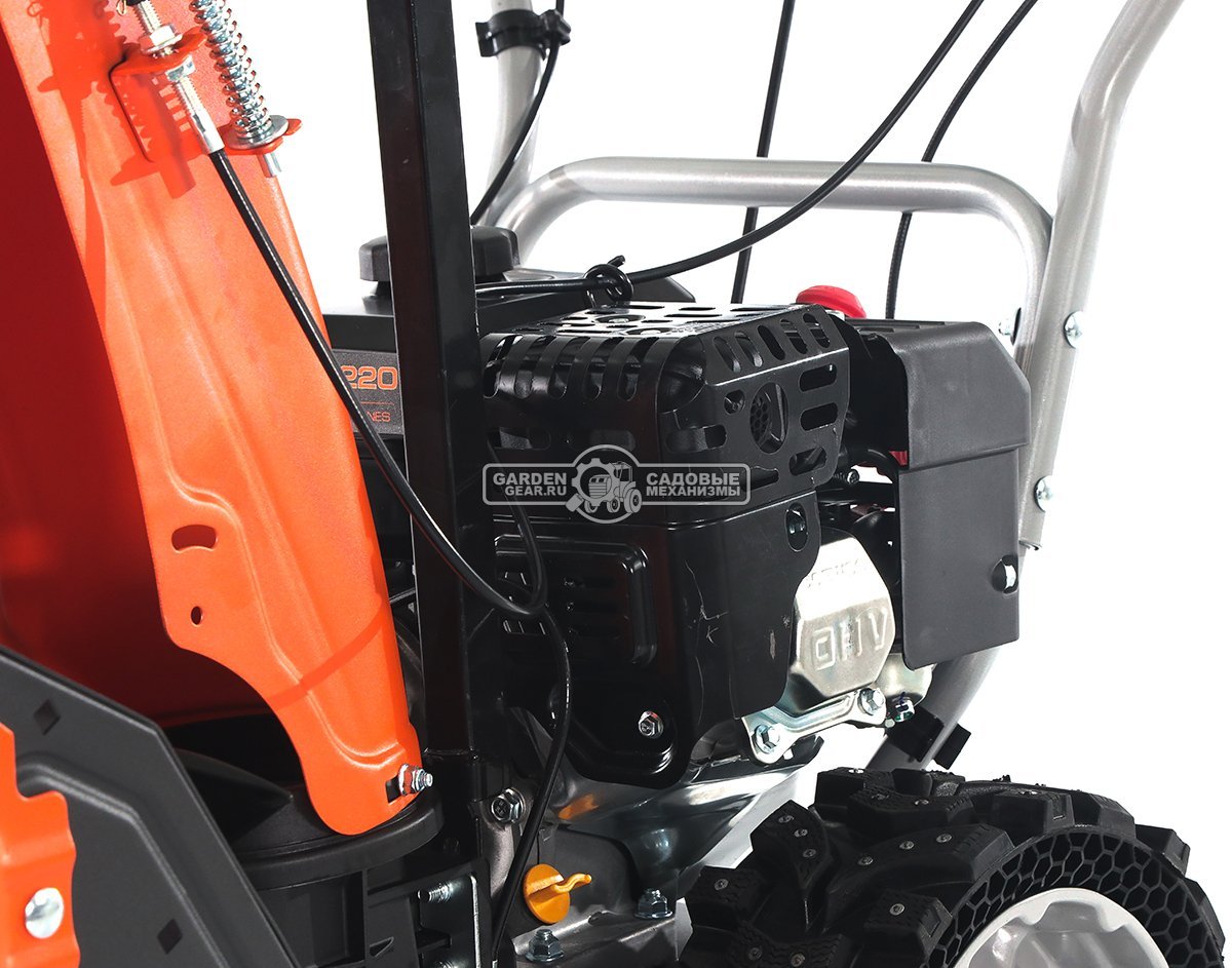 Снегоуборщик Daewoo S 6560 (PRC, 59 см., Daewoo, 220 см3, скорости 4/1, колеса EX-ICE, 59 кг.)