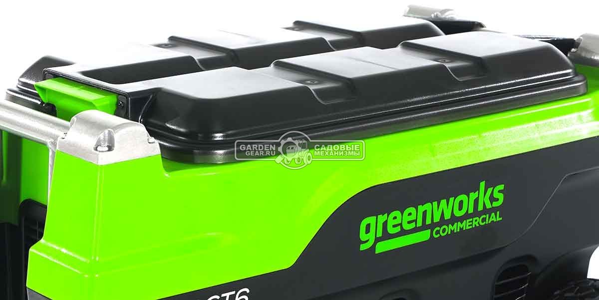 Зарядное устройство GreenWorks G82CT6 для 6 АКБ 82В (PRC, система охлаждения воздуха, 16 кг)