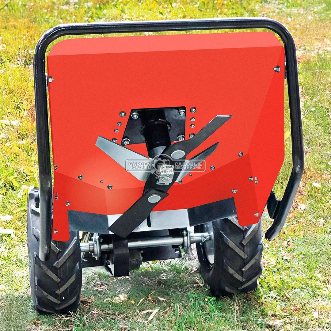 Профессиональный колесный триммер SABO 50-PRO C DRIVE с ножом (GER, 50 см, Honda GXV160, 163 куб.см., 66 кг.)