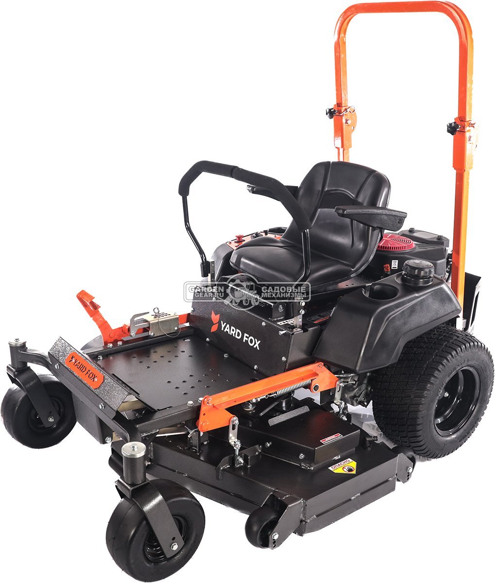 Садовый райдер Yard Fox TZ 122 SH с нулевым радиусом разворота (PRC, Loncin 27 л.с., 803 куб.см., гидростатика, ширина кошения 122 см, 310 кг)